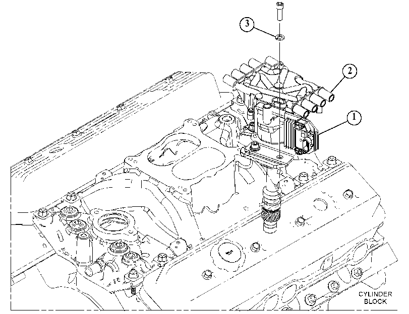 DISTRIBUTOR & COIL GP 5059203 CAT