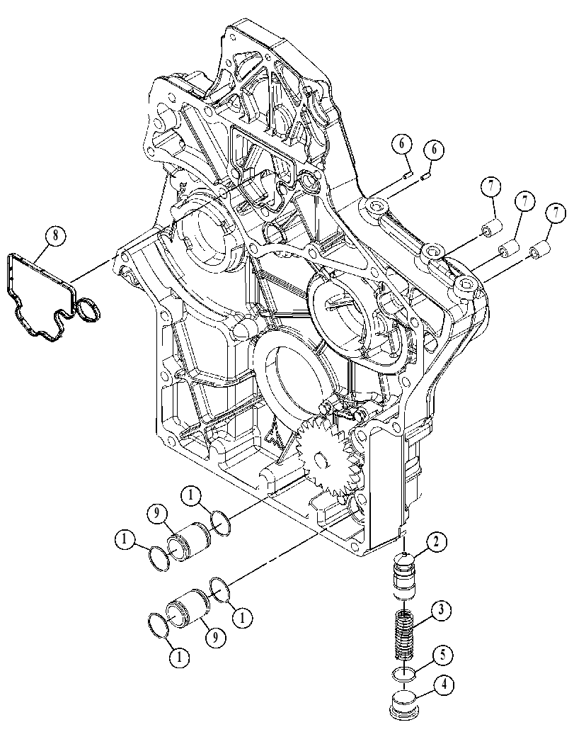 COVER GP-FRONT 5753776 CAT