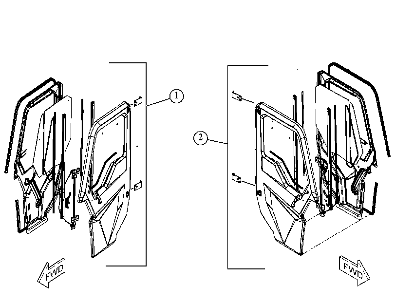 KIT-DOOR 5460910 CAT