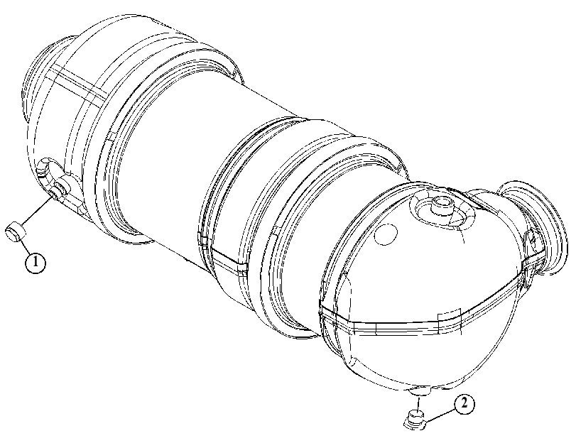 PLUG GP-EXHAUST 5801570 CAT