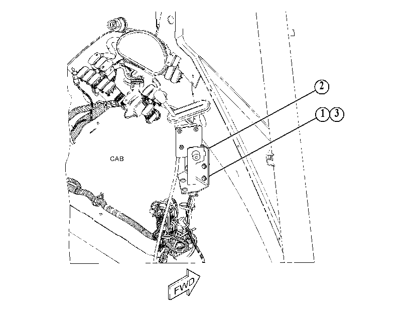 MOUNTING GP-GOVERNOR CONTROL 5500209 CAT