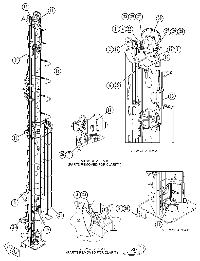 MAST GP 5438180 CAT