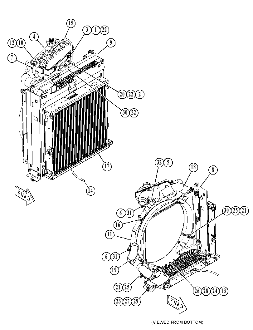 TANK & LINES GP-COOLANT 5481631 CAT