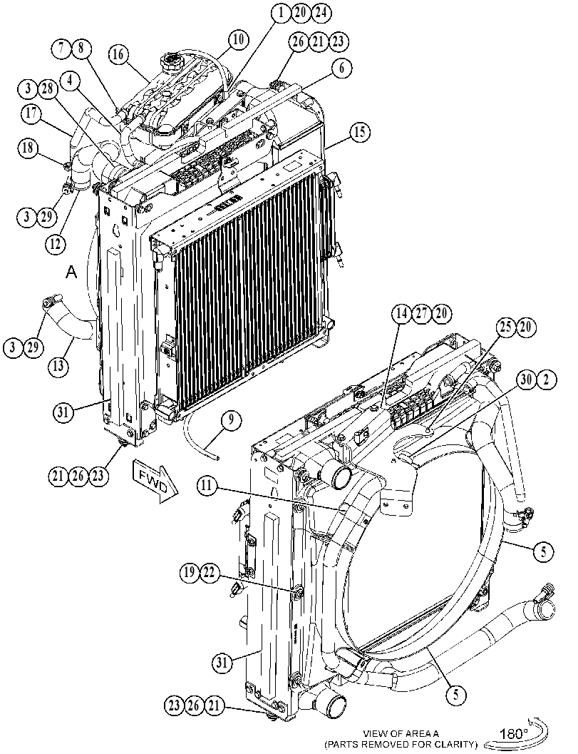COOLING GP 5539322 CAT
