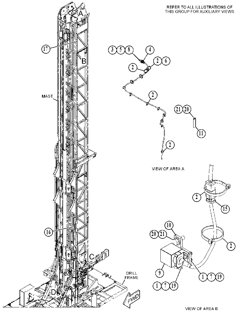 WIRING GP-MAST 5793341 CAT