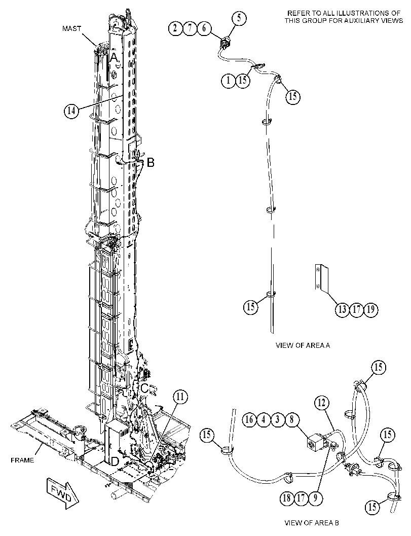 WIRING GP-MAST 5711878 CAT