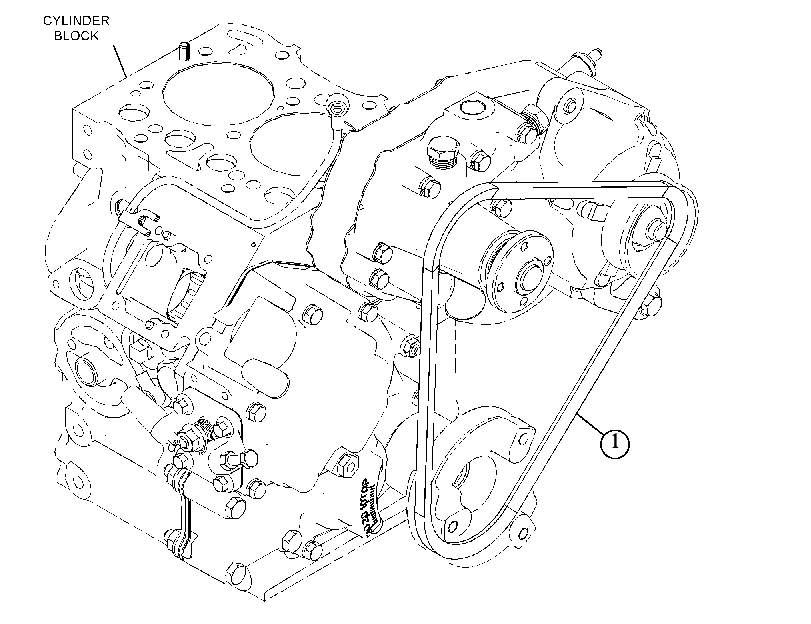 V-BELT GP 5459399 CAT