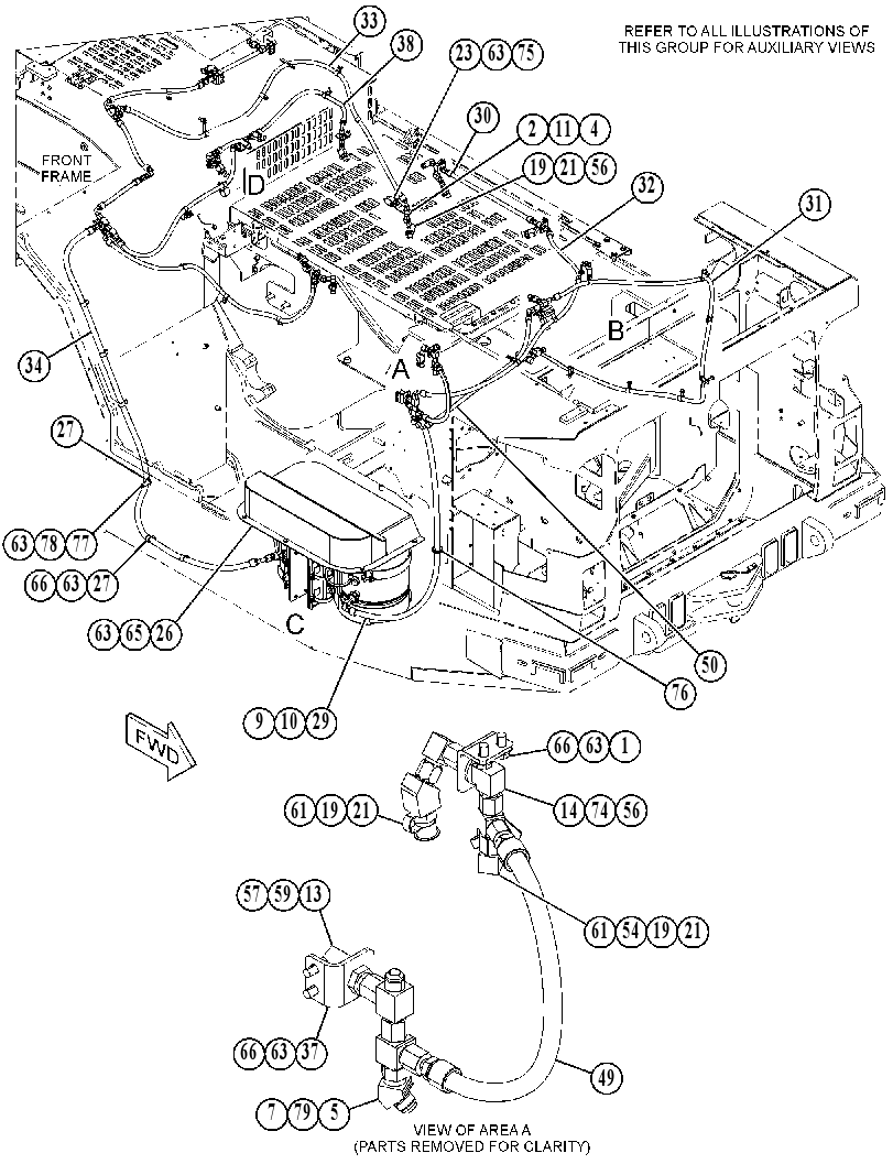 LINES GP-FIRE SUPPRESSION 5514266 CAT