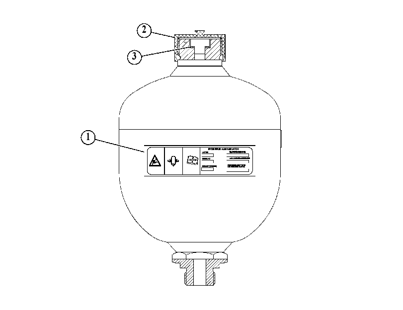 ACCUMULATOR GP-PILOT OIL 5264368 CAT