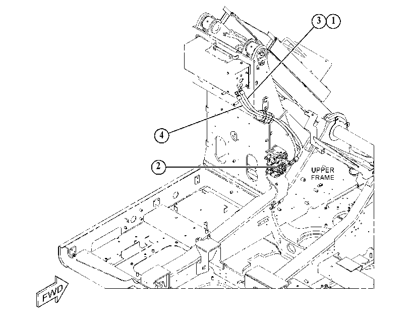 LINES GP-CAB RISER 5828437 CAT