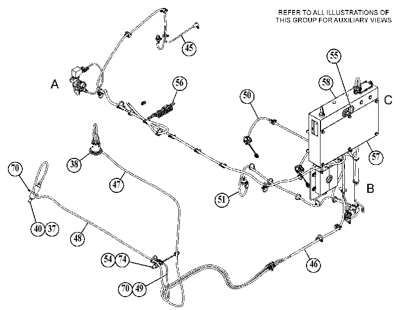 WIRING GP-PUMP MONITORING 5682801 CAT