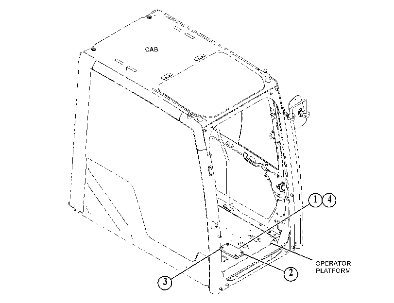 PLATE & INSULN GP-CAB PLATFORM 5474340 CAT