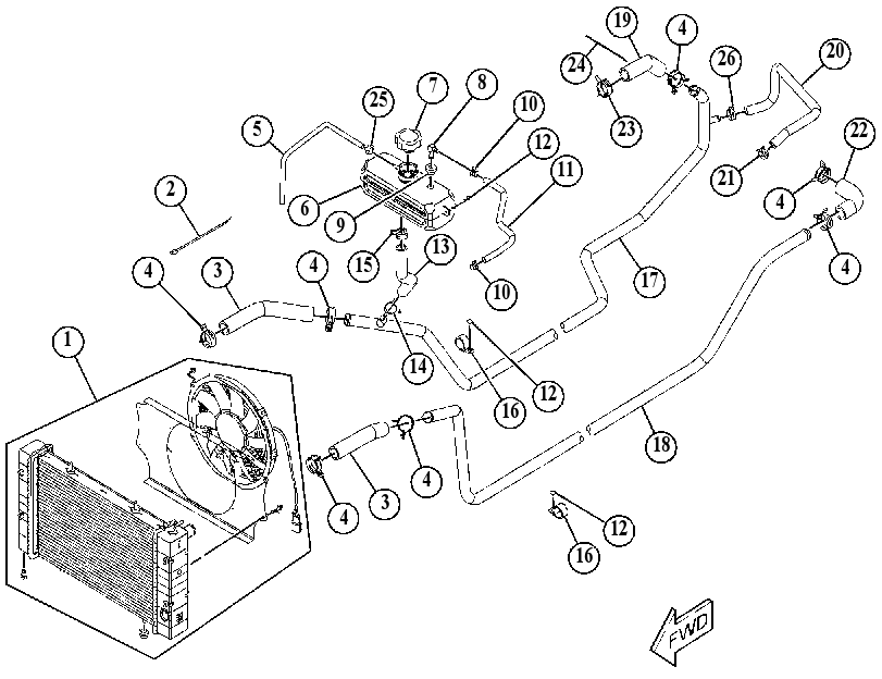 COOLING GP 5602699 CAT
