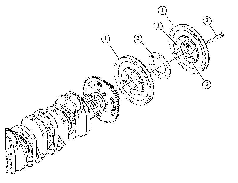PULLEY GP-ENGINE 5434394 CAT