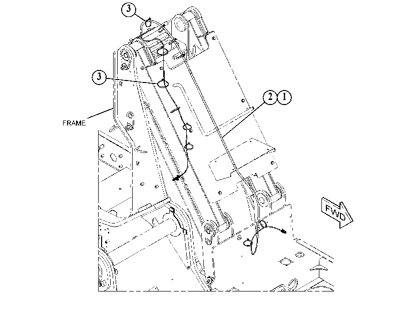 WIRING GP-CAB RISER 5878471 CAT