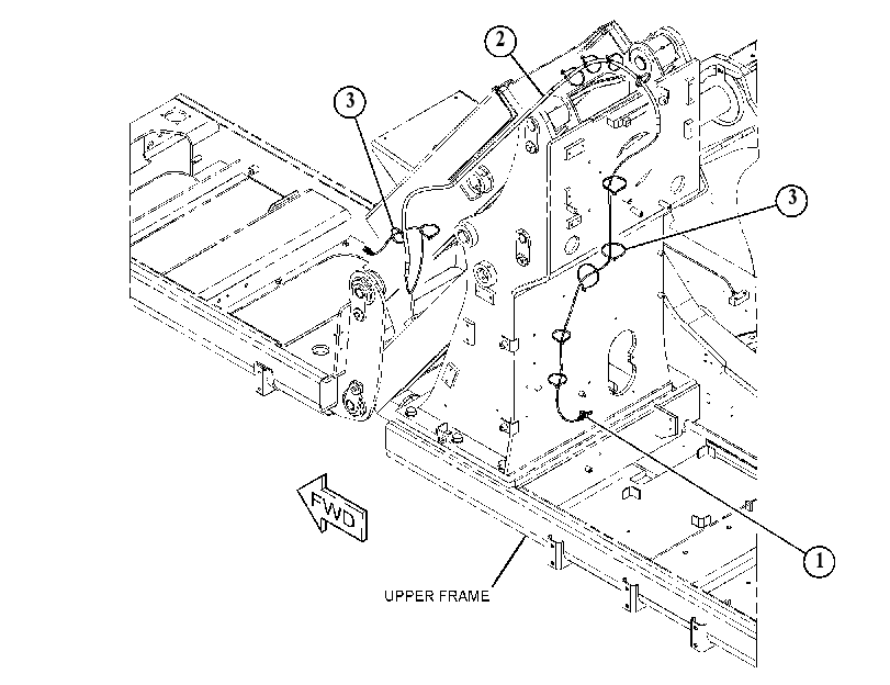 WIRING GP-CAB RISER 5878470 CAT
