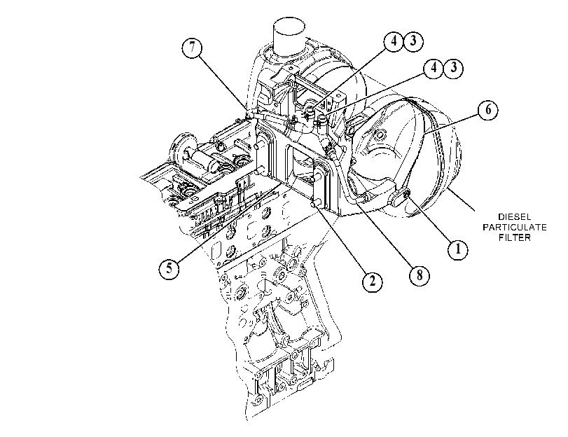 MOUNTING GP-EXHAUST 5529980 CAT
