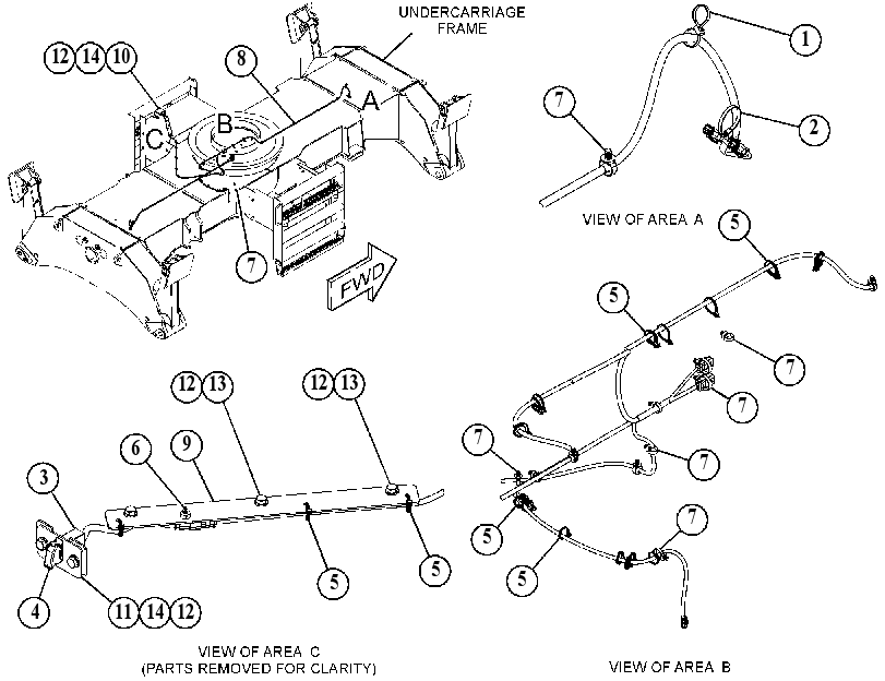WIRING GP-STABILIZER 5855700 CAT