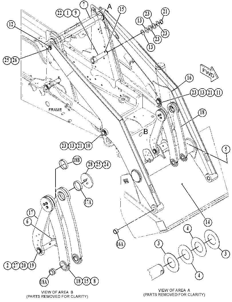 Подъёмный рычаг 5296626 CAT