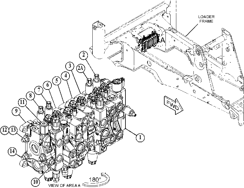 VALVE GP-BANK 8 5618047 CAT