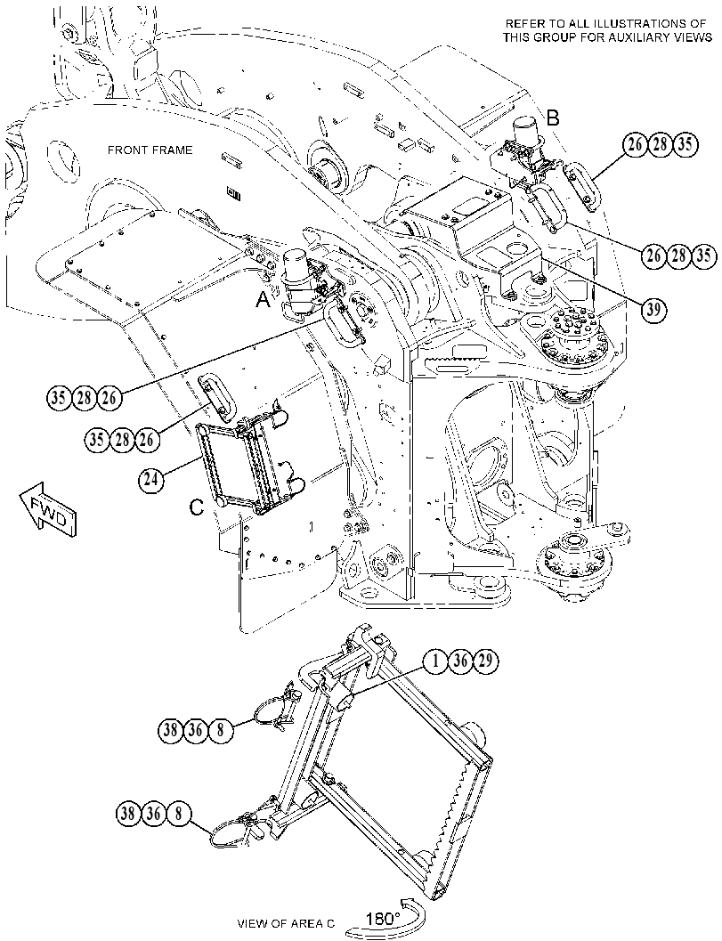 SERVICE GP-LIFT ARM 5664548 CAT