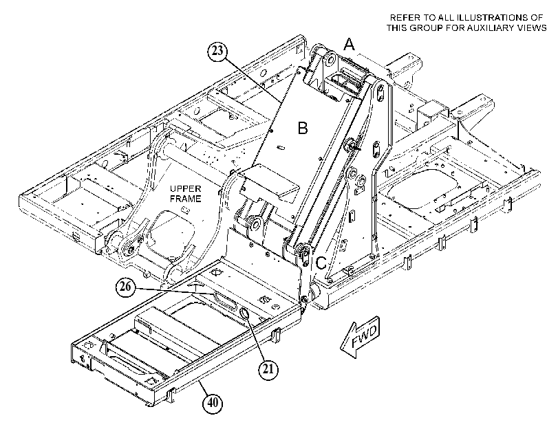 RISER GP-HYDRAULIC ADJ CAB 5827159 CAT
