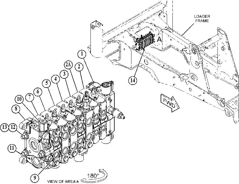 VALVE & MTG GP-BANK 5618073 CAT