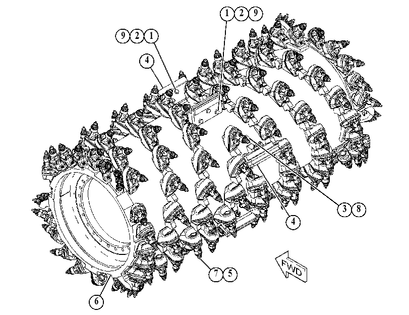 Ротор 5591545 CAT