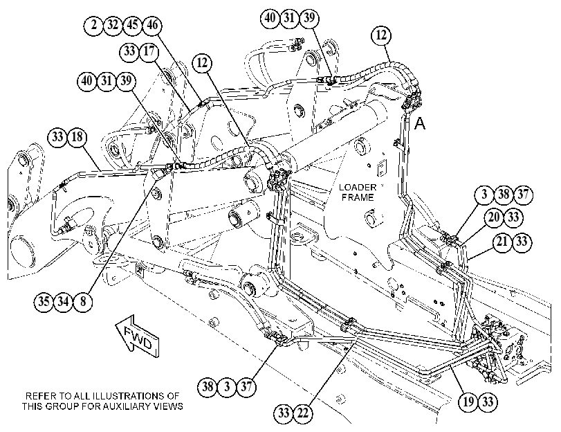 LINES GP-LIFT & TILT 5396848 CAT