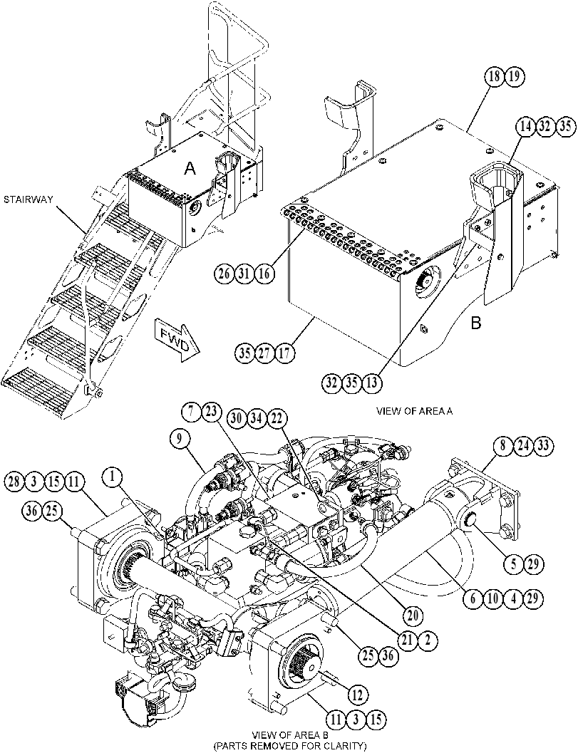 PUMP & LINES GP-HYDRAULIC 5809605 CAT