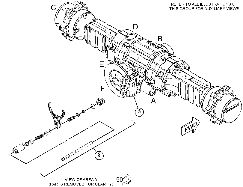 AXLE GP-FIXED 5778418 CAT