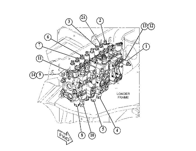 VALVE GP-BANK 8 5725874 CAT