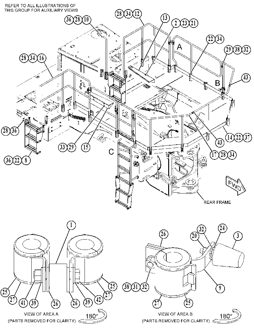 GUARDRAIL GP 5259326 CAT
