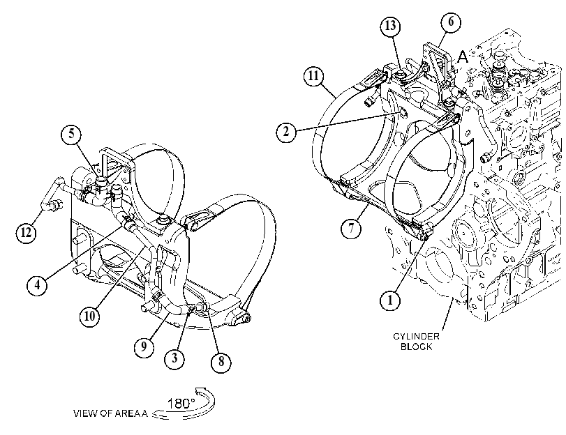 MOUNTING GP-EXHAUST 5492818 CAT