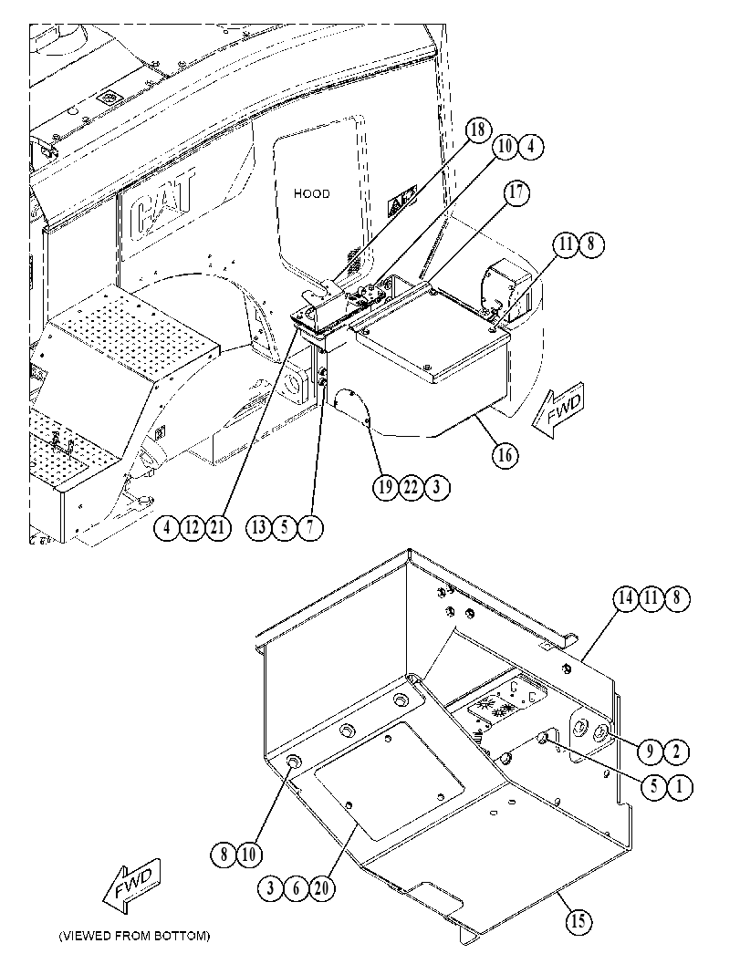 ENCLOSURE GP-PLATFORM 4746235 CAT