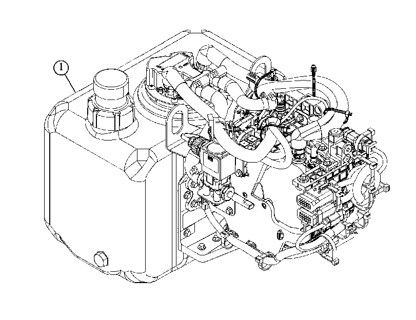 Модуль AdBlue (компоновка) 5270676 CAT