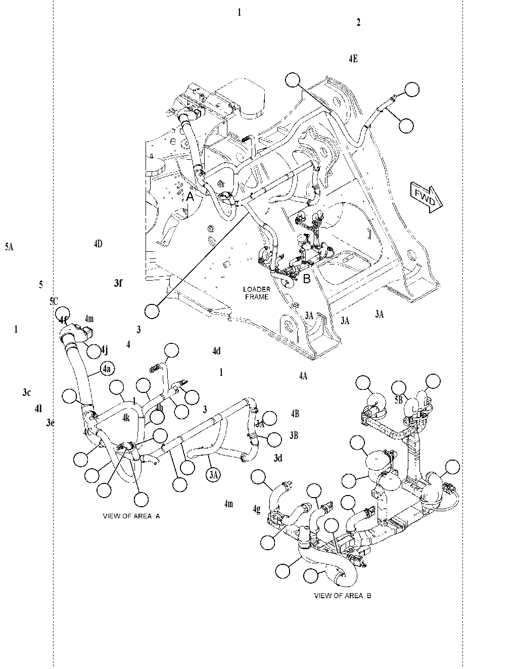 Проводка шасси 5061906 CAT