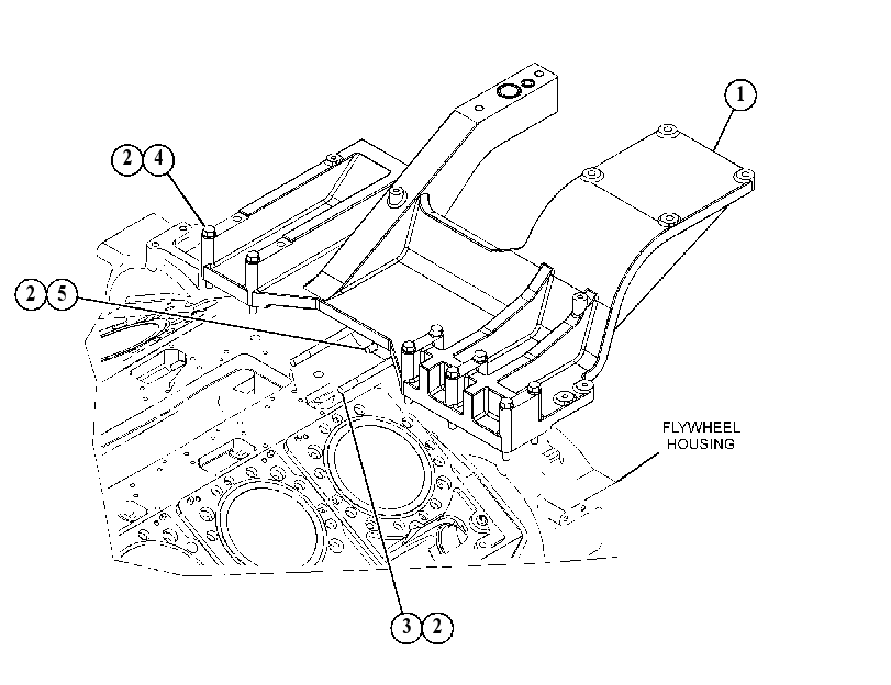 MOUNTING GP-TURBOCHARGER 3814695 CAT