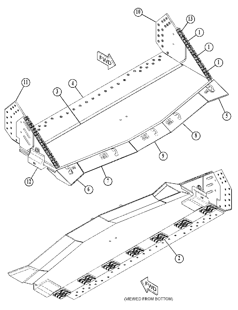 Режущая кромка 4814691 CAT