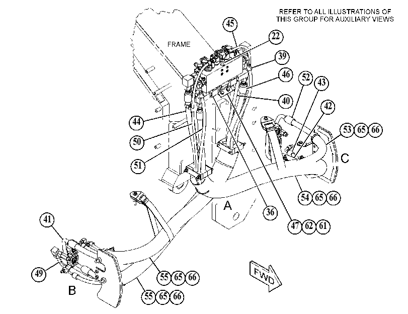LINES GP-ALL WHEEL DRIVE 5152541 CAT