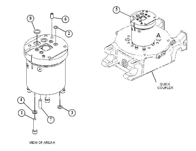 SWIVEL & MOUNTING GP 5850482 CAT