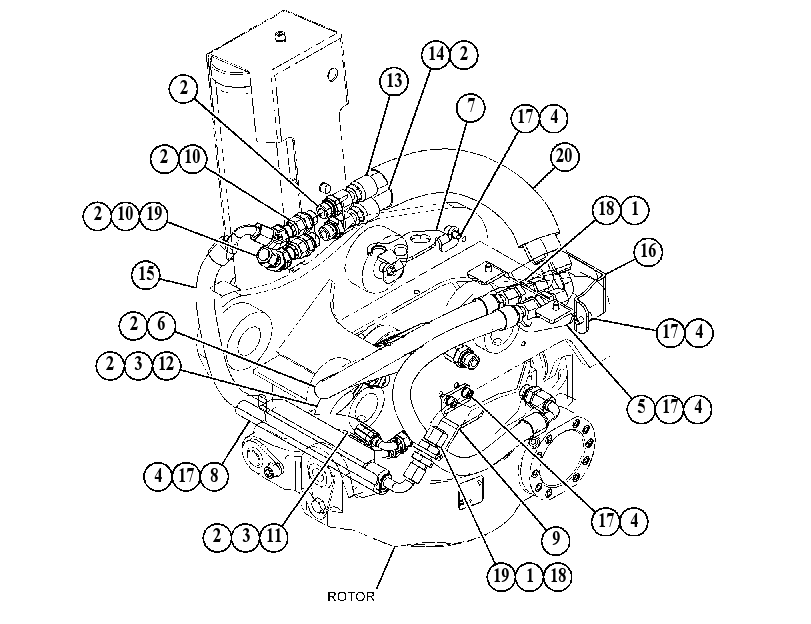 LINES GP-WORK TOOL 5850504 CAT