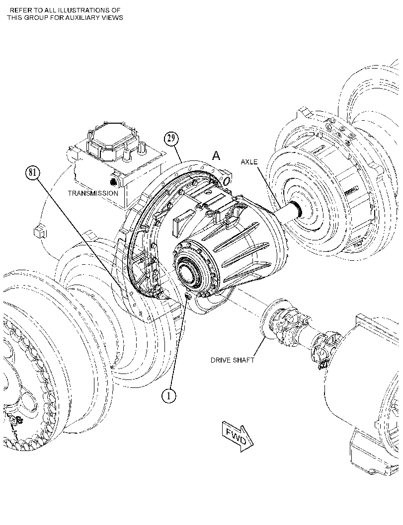 GEAR GP-BEVEL & TRANSFER 5812105 CAT