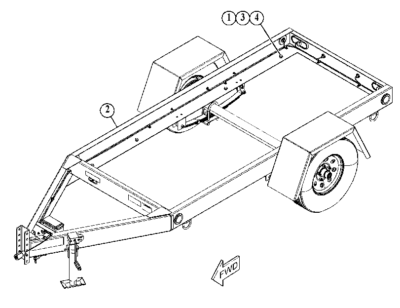 TRAILER GP 4924589 CAT