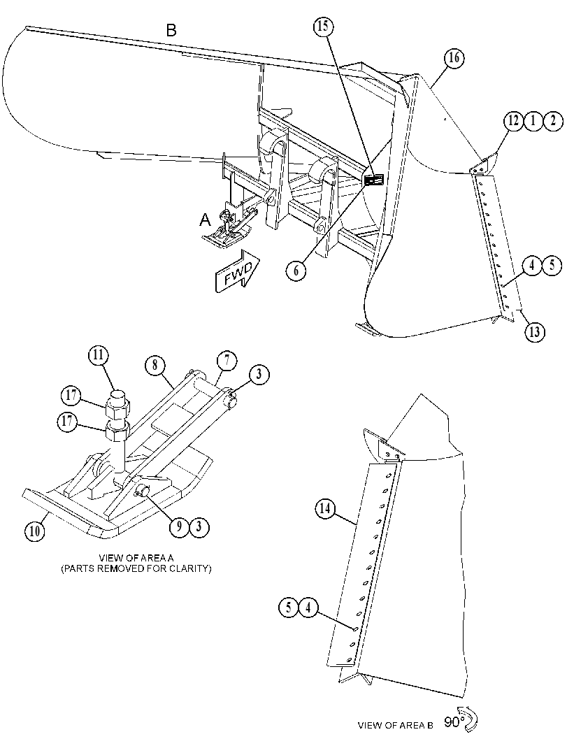BLADE GP-SNOW 5688987 CAT