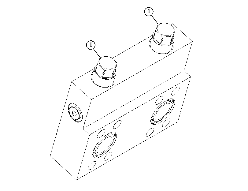 VALVE GP-MANIFOLD & RELIEF 5809067 CAT
