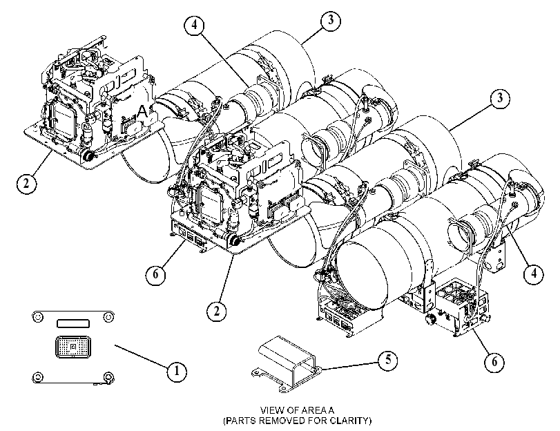 EXHAUST AR 5533354 CAT