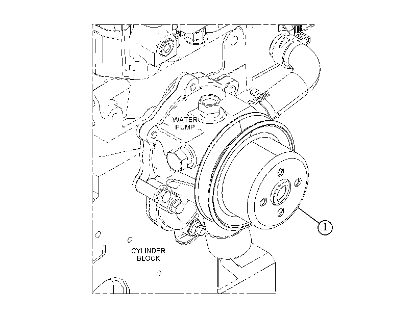 PULLEY GP-FAN 3864807 CAT