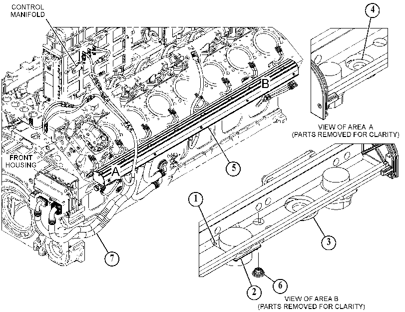 HARNESS GP-ENGINE 5532036 CAT