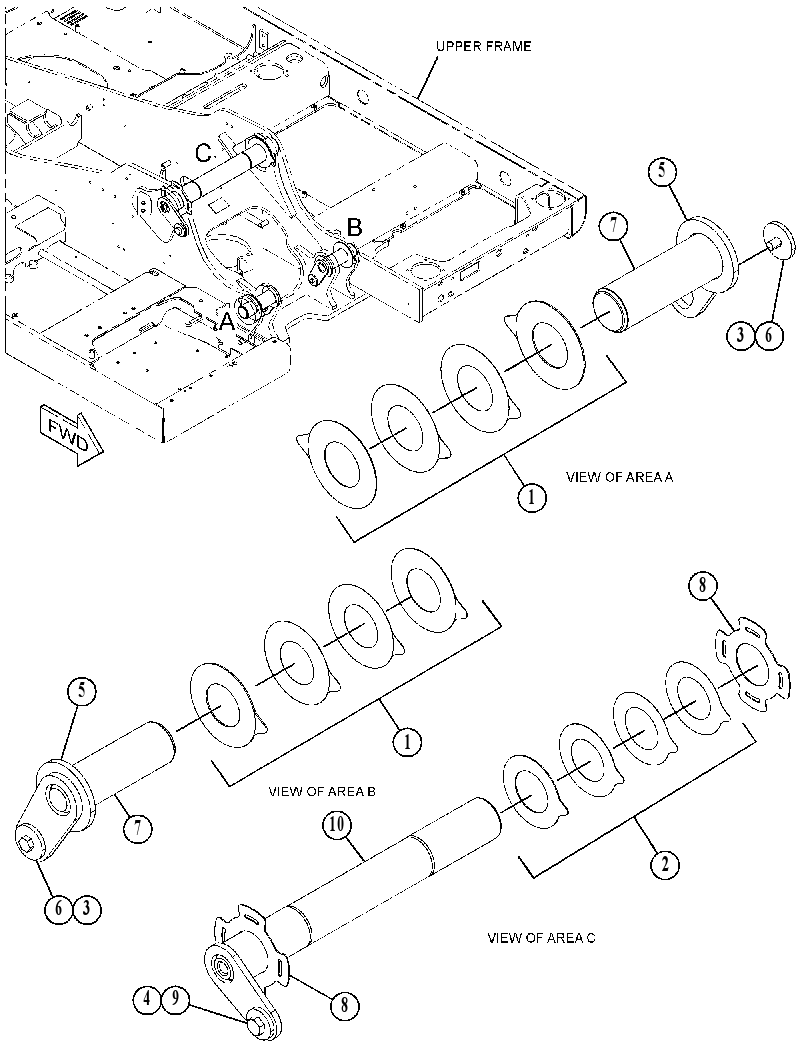 PIN GP-EXCAVATOR 5204772 CAT